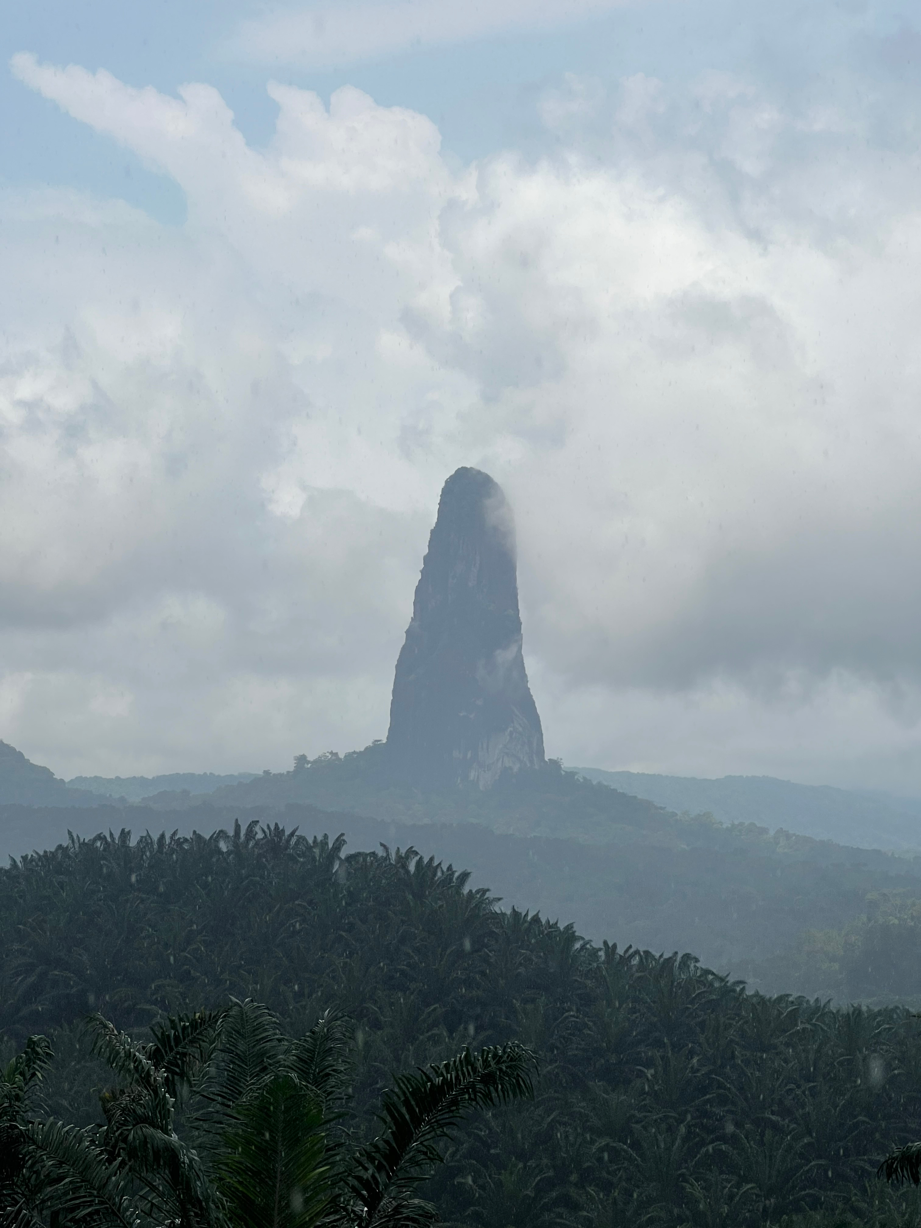 Pico Cão Grande - volcanic peak of São Tomé